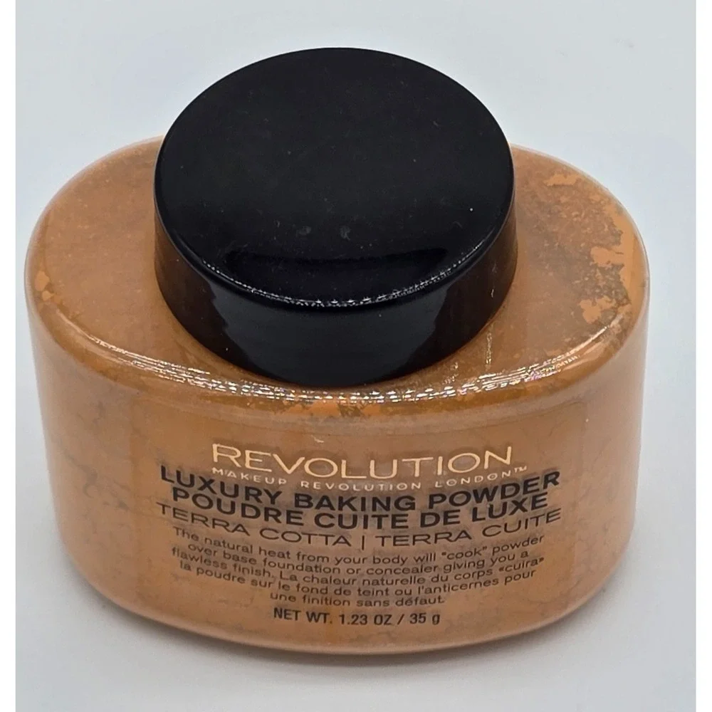 Makeup Revolution Luxury Baking Powder Terra Cotta 1.23 oz 35g 95185 NEW